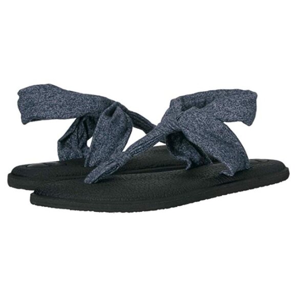 Sanuk NWT Women's Autumn Tie Dye (Blue) YOGA SLING2 ELLA Sandals, Size 9M - Picture 1 of 10